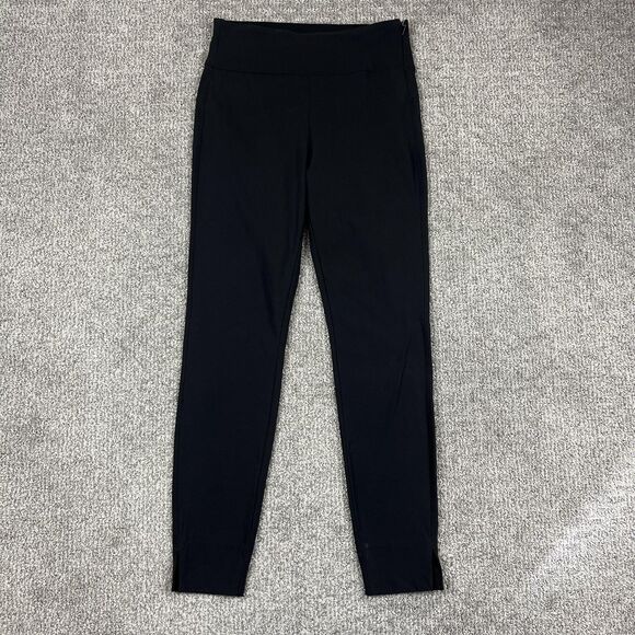 Athleta Pants Women 2 Black Wander Slim Ankle Pant Pocket Stretch Travel Outdoor - Picture 1 of 12